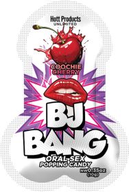 Bj Bang - 1pc Oral Sex Popping Candy - Cherry 10gm