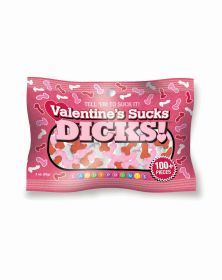 Valentines Sucks Dicks Candy 3oz Bag