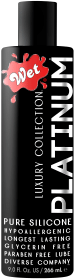 Wet Platinum Luxury Silicone Lubricant - 9 Fl. Oz.