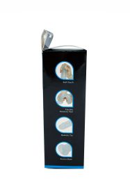Get Lucky Glow-in-the-Dark Periwinkle Peen 8.5" Dildo