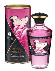 Aphrodisiac Warming Oil - Raspberry Feeling