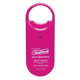 Goodhead to Go Deep Throat Spray Sweet Strawberry