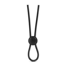 Stay Hard - Silicone Loop Cock Ring - Black