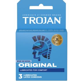Trojan Enz Lubricated - 3 Pack