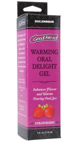 Goodhead - Warming Oral Delight Gel - Strawberry - 4 Fl. Oz.