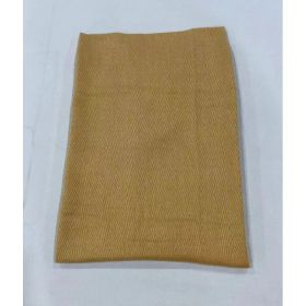 Herringbone Pattern Monochrome Artificial Cashmere Scarf Women's Simple Casual Style Tassel Warm Shawl (Option: FH2358334 Yellow)